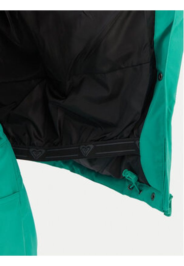 Roxy Kurtka narciarska Snow Winter Rebel JK ERJTJ03545 Zielony Regular Fit. Kolor: zielony. Materiał: syntetyk. Sport: narciarstwo