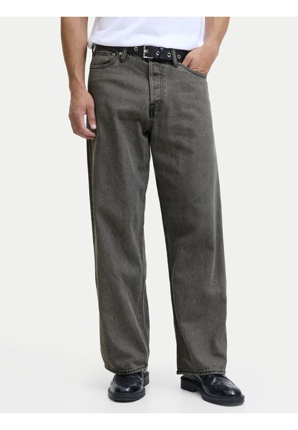Jack & Jones - Jack&Jones Jeansy Dave Original 12290242 Szary Baggy Fit. Kolor: szary
