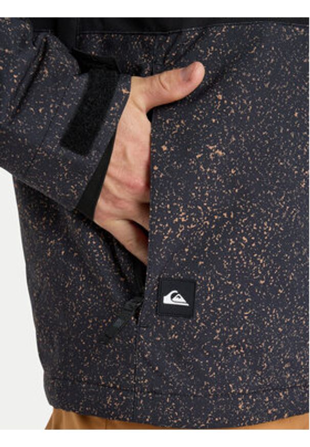 Quiksilver Kurtka snowboardowa Sycamore Printed EQYTJ03514 Czarny. Kolor: czarny. Materiał: syntetyk. Sport: snowboard