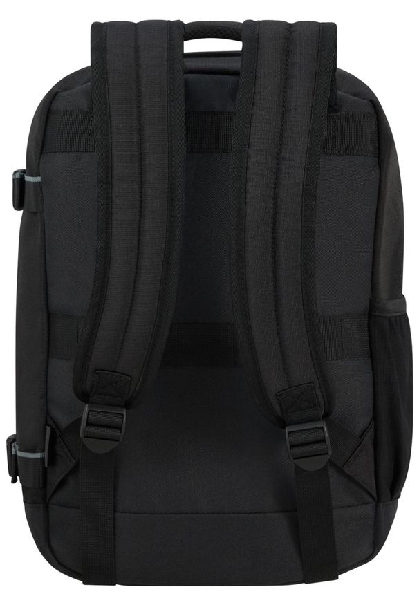 AMERICAN TOURISTER - Plecak American Tourister Take2Cabin S do Ryanair czarny. Kolor: czarny. Materiał: materiał. Styl: klasyczny