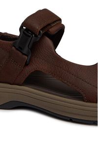 Clarks Sandały Saltway Edge 26184777 Brązowy. Kolor: brązowy. Materiał: skóra #4
