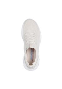 skechers - Damskie BOBS GEO LITE DIVINE LOOK Slip-On Beżowy. Okazja: na co dzień. Zapięcie: bez zapięcia. Kolor: beżowy. Materiał: materiał