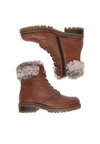 Remonte Trzewiki CEO-D0B74-24 Brązowy. Kolor: brązowy. Materiał: skóra #4