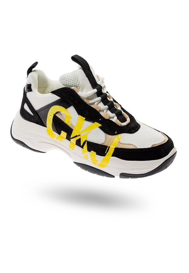 Buty sportowe Calvin Klein Jeans w kolorowe wzory
