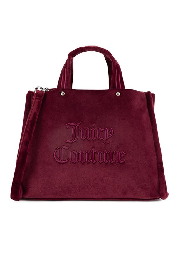 Juicy Couture Torebka BIJXT8701WPO Bordowy. Kolor: czerwony