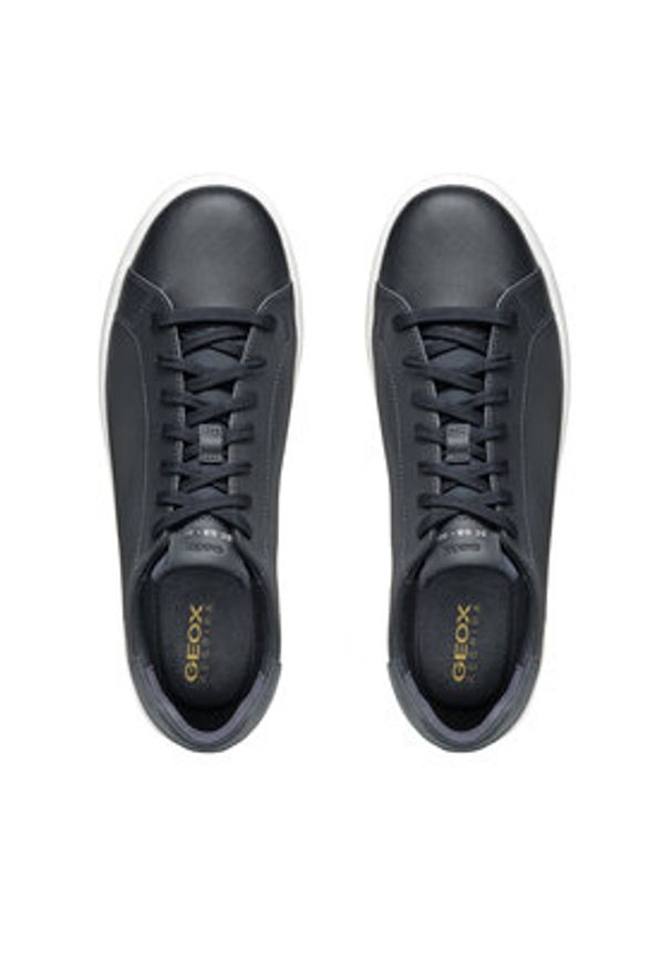 Geox Sneakersy U Spherica Ecub-1 U45GPA 0009B C4064 Granatowy. Kolor: niebieski. Materiał: skóra