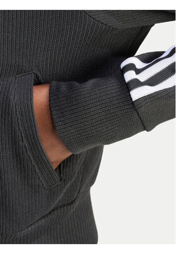 Adidas - adidas Bluza IY7278 Czarny Slim Fit. Kolor: czarny. Materiał: bawełna