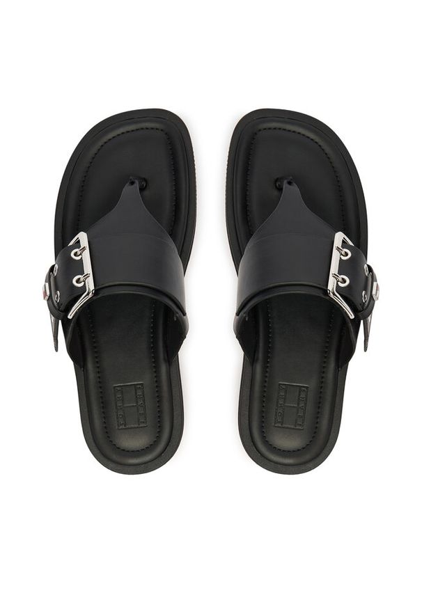 Japonki Tommy Jeans. Kolor: czarny