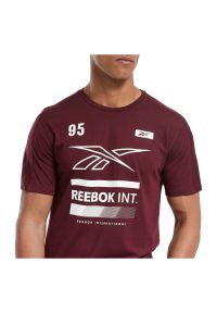 Koszulka męska treningowa Reebok Speedwick Graphic Move FU2881. Materiał: materiał, poliester, bawełna. Wzór: aplikacja #4