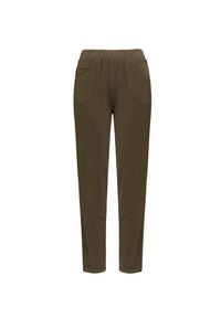 Deha - Spodnie dresowe DEHA EASY. Kolor: brązowy, wielokolorowy, zielony. Materiał: dresówka. Wzór: moro