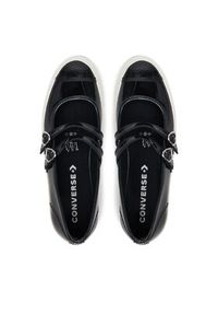 Converse Baleriny Chuck Taylor All Star Dainty Mary Jane Dark Romance A13654C Czarny. Kolor: czarny. Materiał: skóra, lakier #3