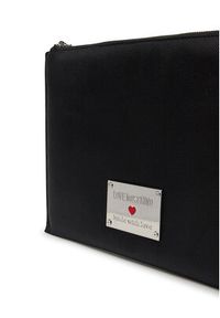 Love Moschino - LOVE MOSCHINO Torba na laptopa JC5312PP1MLN100A Czarny. Kolor: czarny. Materiał: materiał