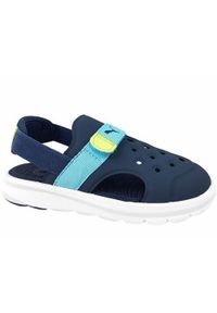 Buty do chodzenia dla dzieci Puma Evolve Sandal AC PS. Zapięcie: rzepy. Kolor: niebieski. Materiał: materiał