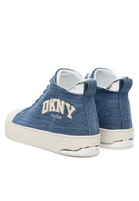 DKNY Trampki Yaser K3566923 Granatowy. Kolor: niebieski. Materiał: materiał