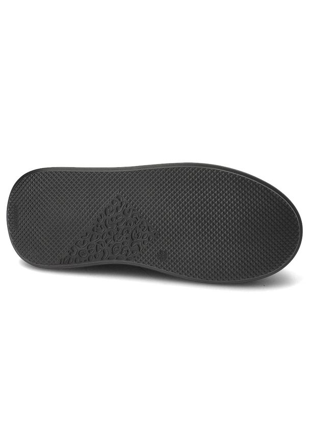 Panterka Sneakersy Armodo Damskie Obuwie Premium. Zapięcie: sznurówki. Kolor: czarny. Materiał: zamsz. Wzór: motyw zwierzęcy. Obcas: na platformie