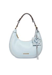 Love Moschino - LOVE MOSCHINO Torebka JC4095PP1OLI0701 Błękitny. Kolor: niebieski. Materiał: skórzane #6