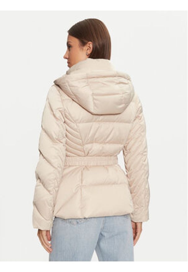 Guess Kurtka puchowa New Olga W4BL53 WEX52 Beżowy Regular Fit. Kolor: beżowy. Materiał: syntetyk