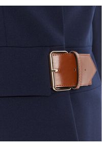 Rinascimento Marynarka CFC0126214003 Granatowy Slim Fit. Kolor: niebieski. Materiał: syntetyk