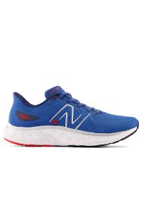 Buty New Balance Fresh Foam Evoz ST MEVOZRK3 - niebieskie. Kolor: niebieski. Materiał: guma, materiał. Szerokość cholewki: normalna. Sport: fitness, bieganie