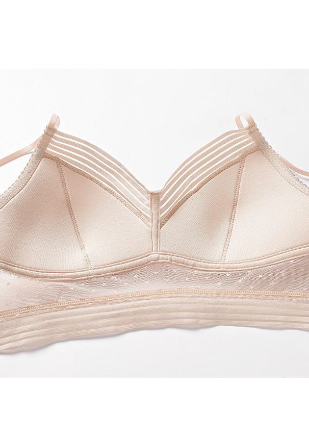 Intica - Braletka bez fiszbin na co dzień Kally. Kolor: czarny. Materiał: materiał