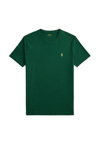 Polo Ralph Lauren T-Shirt 710671438461 Zielony Custom Slim Fit. Typ kołnierza: polo. Kolor: zielony. Materiał: bawełna #5