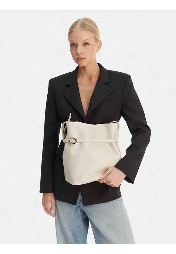 Emporio Armani Torebka EW004751 AF13383 U0008 Écru. Materiał: skórzane