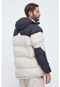 columbia - Columbia kurtka Ballistic Ridge Oversized Puffer męska kolor beżowy zimowa oversize. Typ kołnierza: kaptur. Kolor: beżowy. Materiał: syntetyk, włókno. Sezon: zima #2