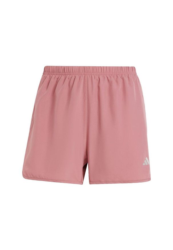 Adidas - Szorty Run It. Kolor: czerwony, wielokolorowy, różowy. Materiał: materiał. Sport: bieganie