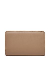 Calvin Klein Duży Portfel Damski Ck Daily Medium Bifold_Pbl K60K613075 Beżowy. Kolor: beżowy. Materiał: skóra