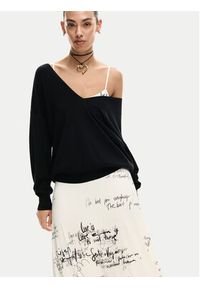 Desigual Komplet sweter i sukienka Morisot 26SWVK33 Écru Regular Fit. Materiał: syntetyk #8