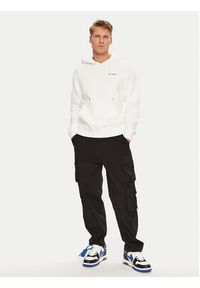 OFF-WHITE - Off-White Bluza OMBB097F22FLE0150110 Biały Regular Fit. Kolor: biały. Materiał: bawełna #3