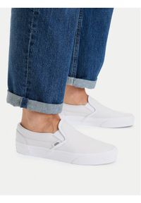 Vans Tenisówki Classic Slip-On VN000EACBPC1 Biały. Zapięcie: bez zapięcia. Kolor: biały. Materiał: skóra #1