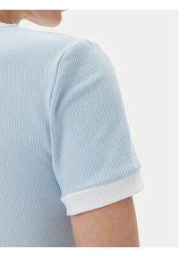 Guess T-Shirt V5GP08 KCRN2 Błękitny Regular Fit. Kolor: niebieski. Materiał: bawełna #4