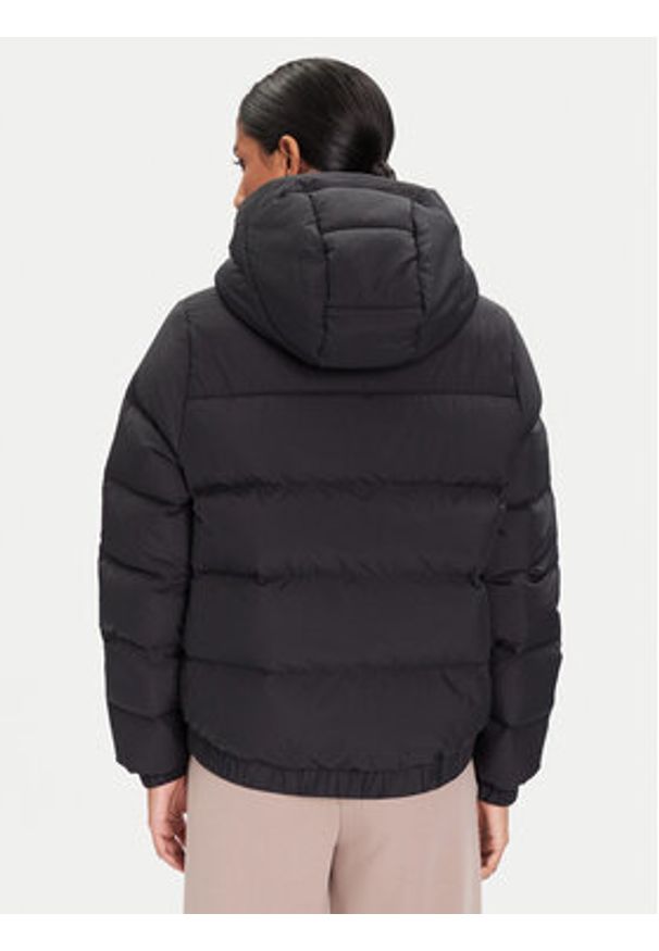 Jack Wolfskin Kurtka puchowa Frozen Palace A65097 Czarny Regular Fit. Kolor: czarny. Materiał: syntetyk