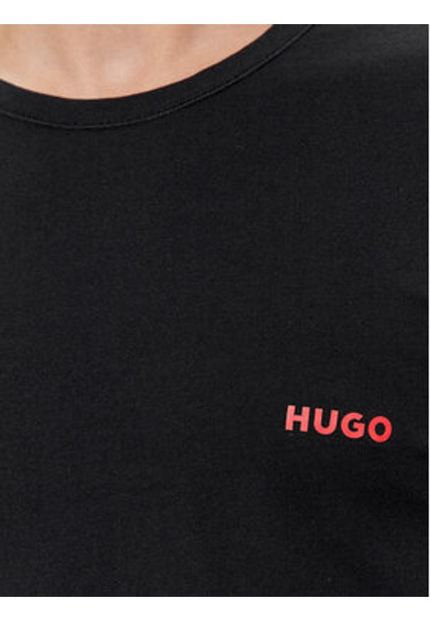 Hugo - HUGO Komplet longsleeve 50492631 Czarny Regular Fit. Kolor: czarny. Materiał: bawełna. Długość rękawa: długi rękaw