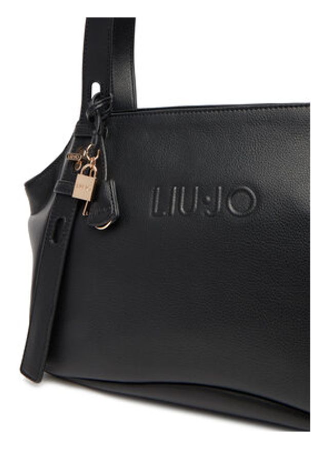 Liu Jo Torebka Esc M Tote AF5081 E0037 Czarny. Kolor: czarny. Materiał: skórzane