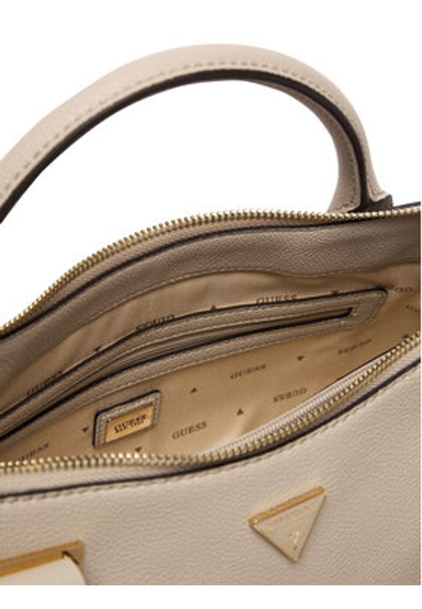 Guess Torebka Evie HWBG96 64060 Beżowy. Kolor: beżowy. Materiał: skórzane