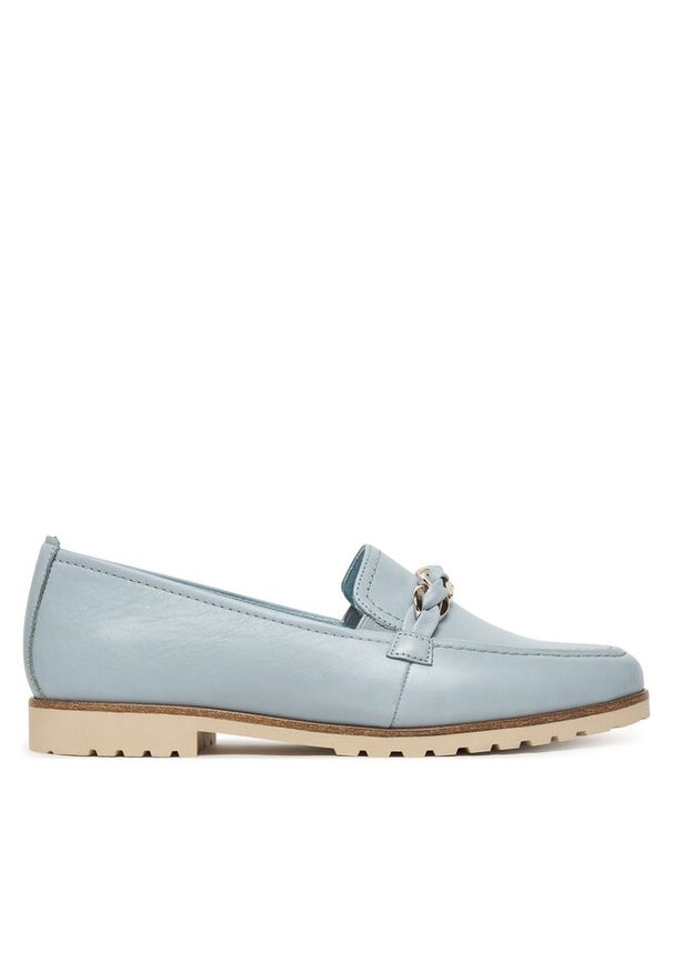 Loafersy Tamaris. Kolor: niebieski