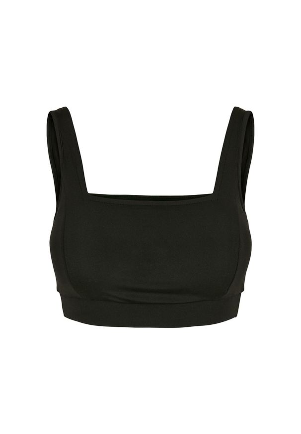 Damski biustonosz sportowy Urban Classics Squared. Kolor: czarny