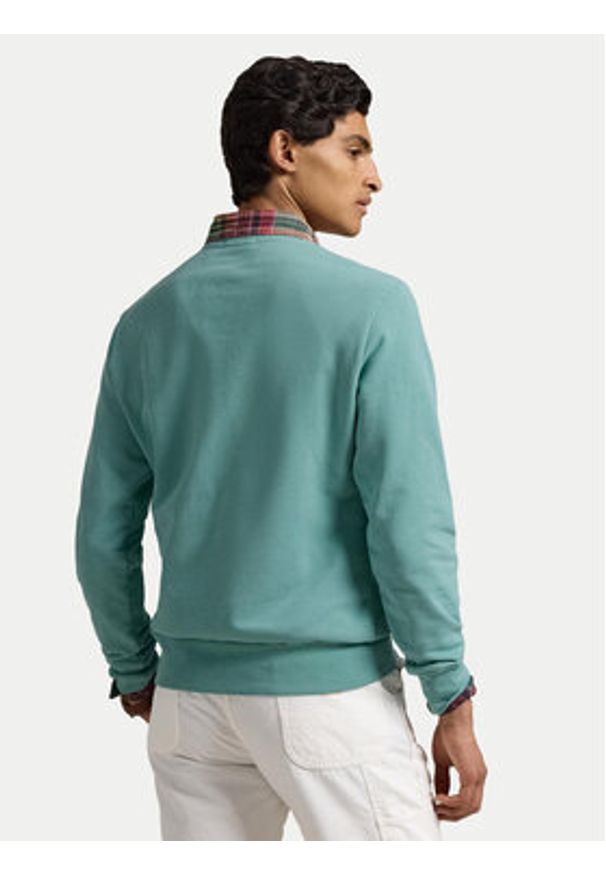 Polo Ralph Lauren Bluza 710916689022 Turkusowy Regular Fit. Typ kołnierza: polo. Kolor: turkusowy. Materiał: bawełna