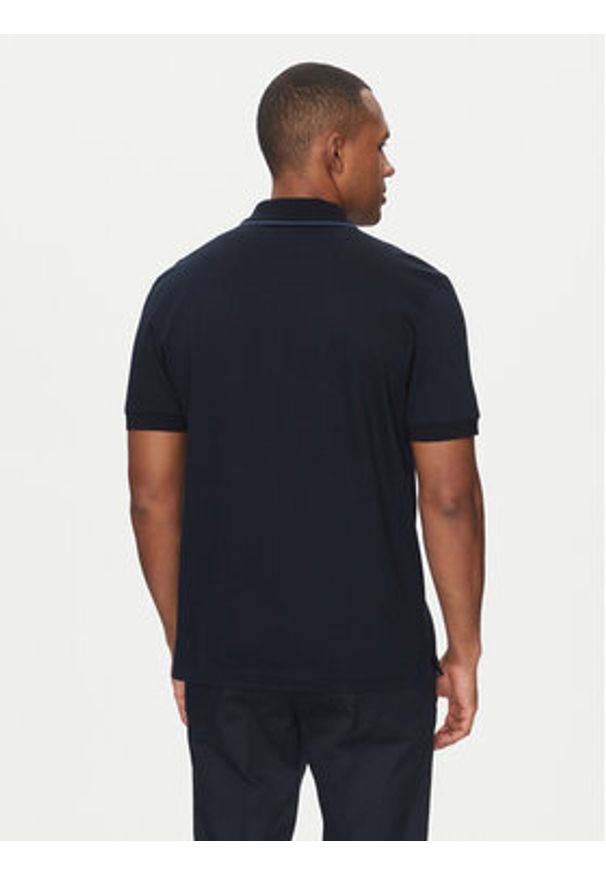 BOSS Polo H-Paras 59 50532612 Granatowy Regular Fit. Typ kołnierza: polo. Kolor: niebieski. Materiał: bawełna