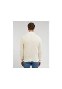 Lee - WRANGLER MĘSKI SWETER HALF ZIP KNIT ECRU 112341695 #6