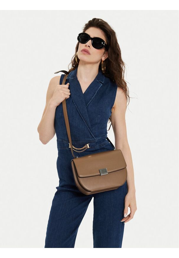 Karl Lagerfeld - KARL LAGERFELD Torebka 245W3056 Brązowy. Kolor: brązowy. Materiał: skórzane