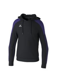 ERIMA - Bluza z kapturem Erima Evo Star. Okazja: na co dzień. Typ kołnierza: kaptur. Kolor: wielokolorowy, fioletowy, czarny. Styl: casual, sportowy #1