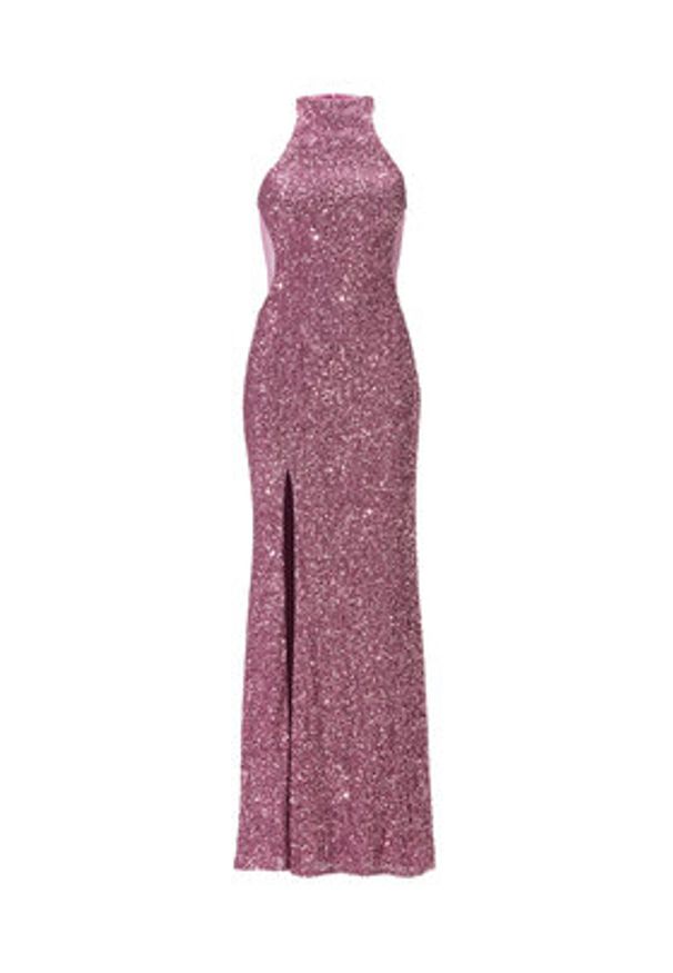 Hey Kyla Sukienka wieczorowa 5AJ006HK Różowy Slim Fit. Kolor: różowy. Materiał: syntetyk. Styl: wizytowy