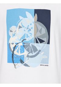 Pierre Cardin T-Shirt C5 21070.2103 Biały Modern Fit. Kolor: biały. Materiał: bawełna #3