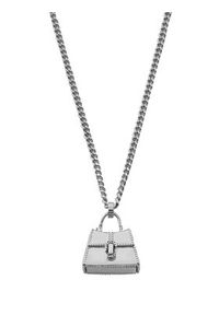 MARC JACOBS - Marc Jacobs Naszyjnik The St. Marc Cuban-Link Chain Necklace 2F3JNC001J37 Srebrny. Materiał: metalowe. Kolor: srebrny #3
