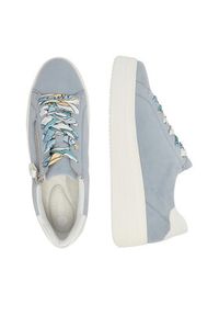 Remonte Sneakersy CEO-D1C06-10 Niebieski. Kolor: niebieski. Materiał: zamsz, skóra #5