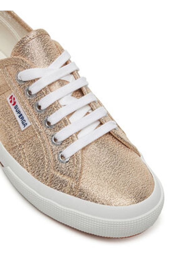 Superga Tenisówki Lamew 2750 S001820 Złoty. Kolor: złoty. Materiał: materiał