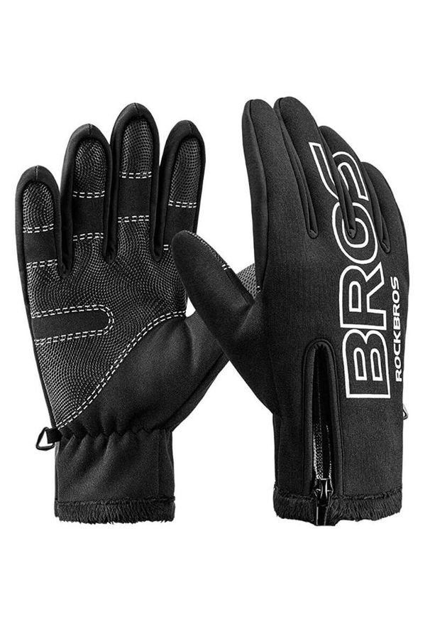 ROCKBROS - Rękawiczki sportowe unisex Rockbros S091-4BK. Kolor: biały, wielokolorowy, czarny